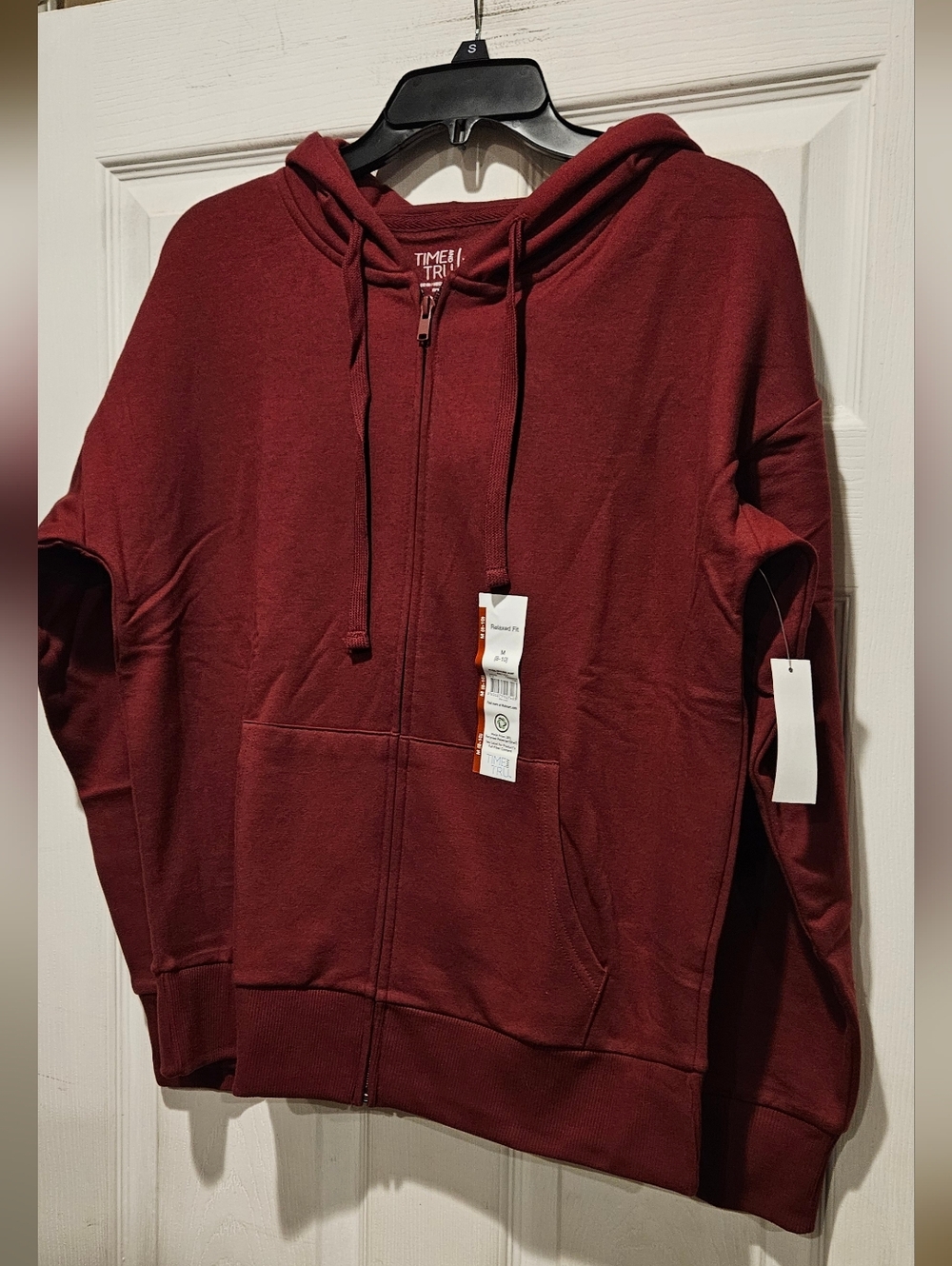 TIME AND TRU ZIP UP HOODIE